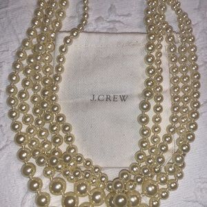 Strand Pearl Necklace J Crew 